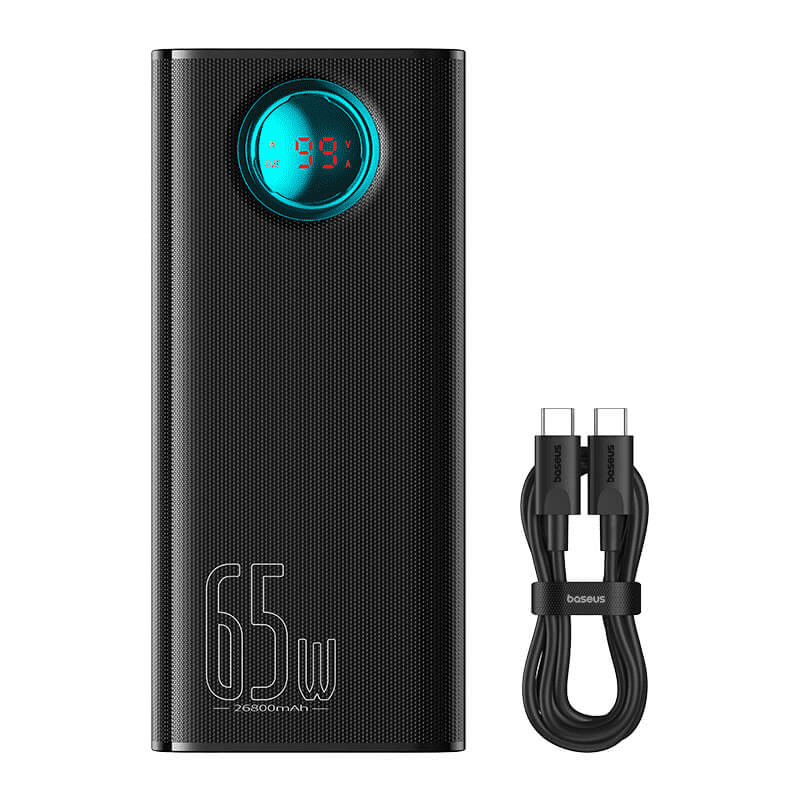 Baseus 26800mAh 65W Amblight Digital Display Price in Pakistan