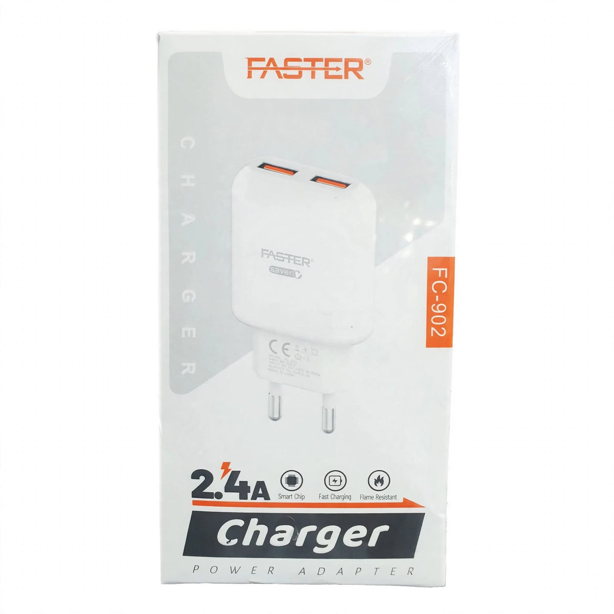 Faster FAC 902 Home Charger Micro – Micro-USB Compatibility, Everyday Charging