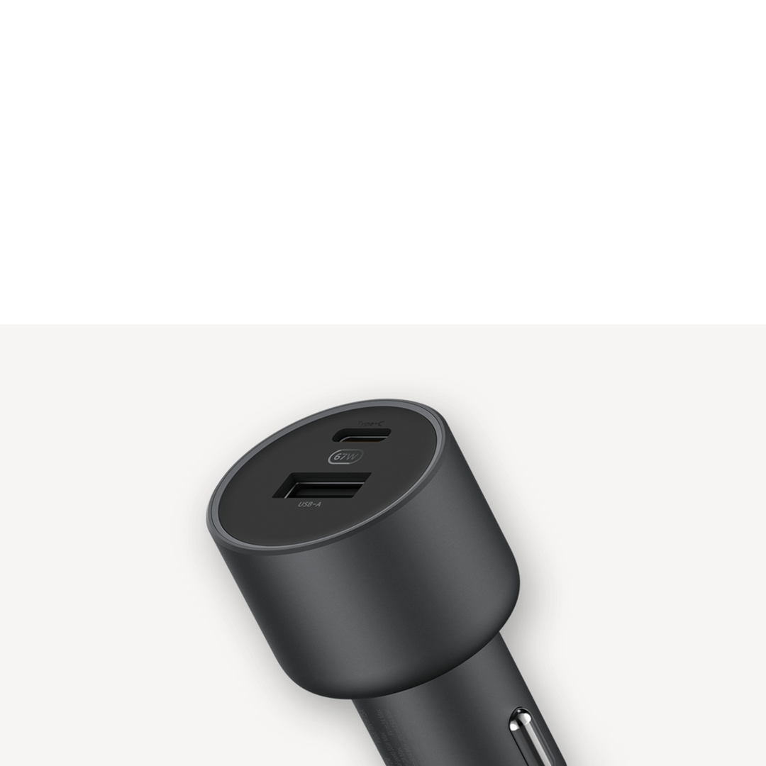 Mi 67W Car Charger (USB-A + Type-C)