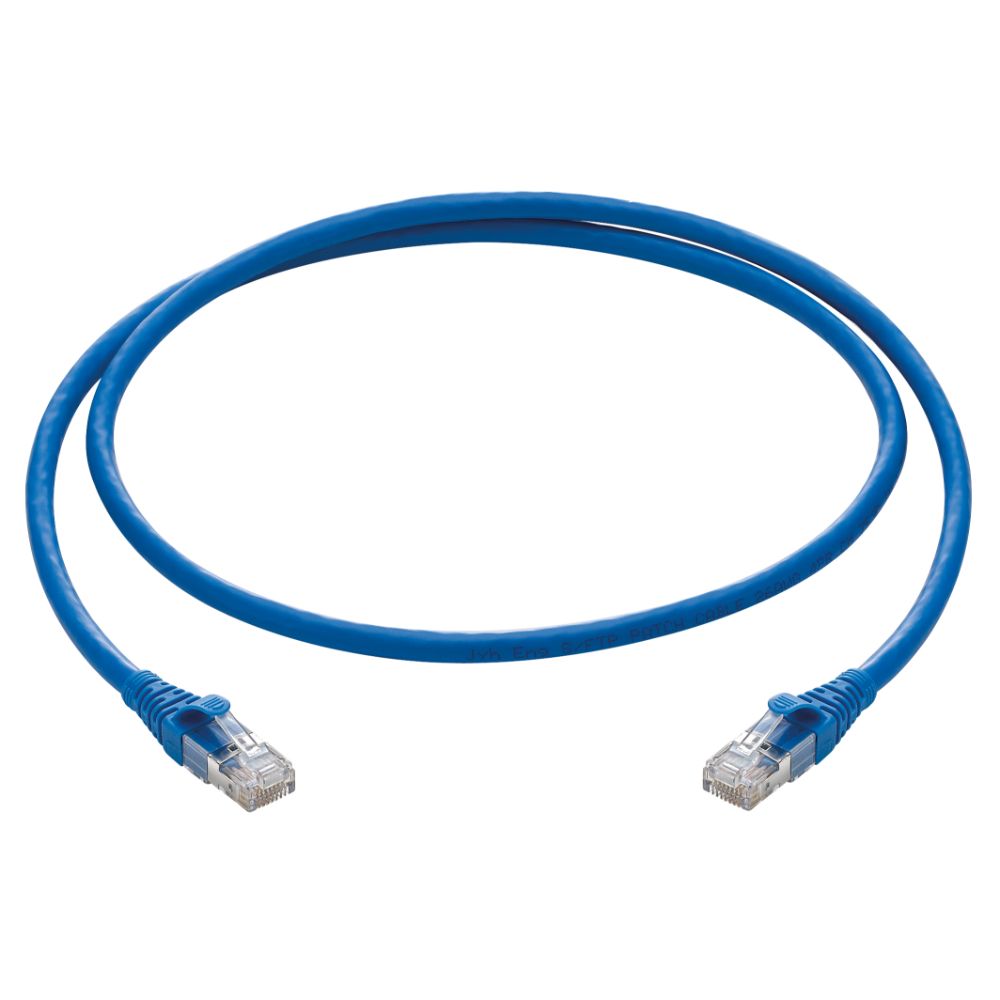 3M LAN Volition Cat6 UTP Patch Cord 1 Meter Blue