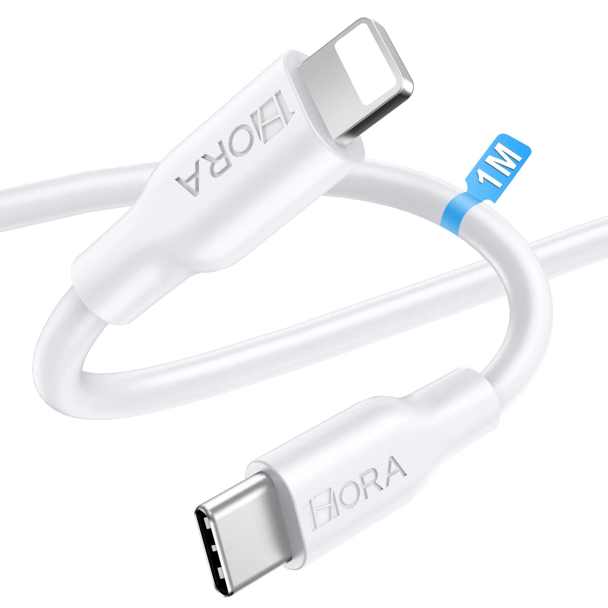1HORA CAB258 Data Cable Type-C To Lightning 3A 1M