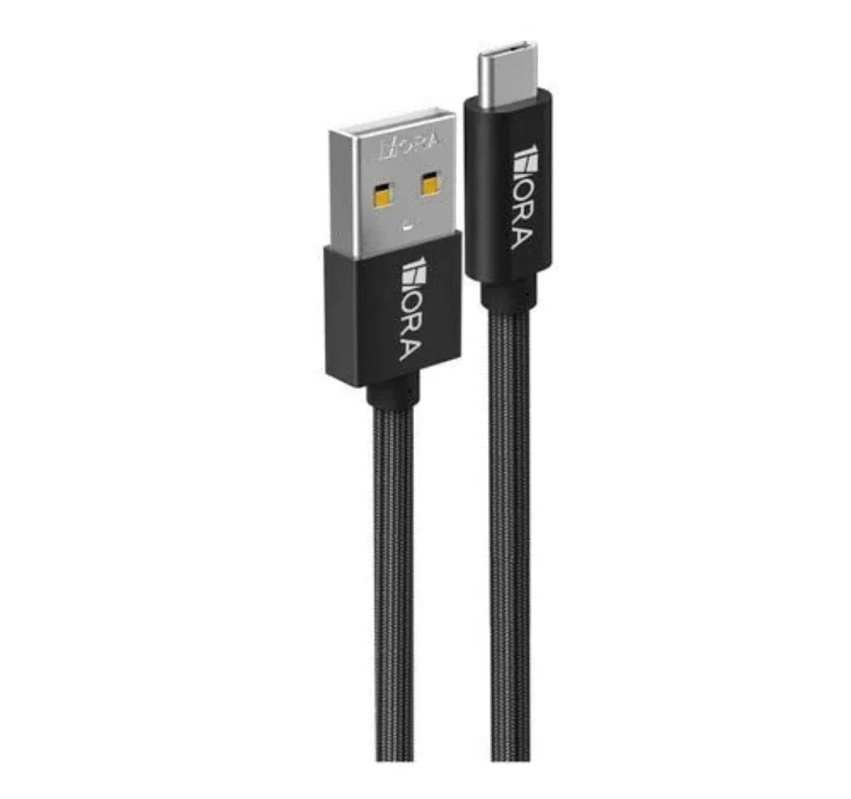 1Hora CAB249 V8 Series 2.4A High Density Braided Data Cable USB To Type C 1M – Best Price in Pakistan | dynsol.pk - dynsol