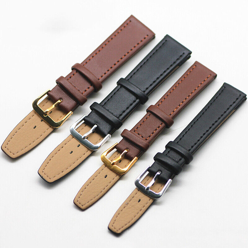 leather straps for smart watches 20/22/42/44/45 mm