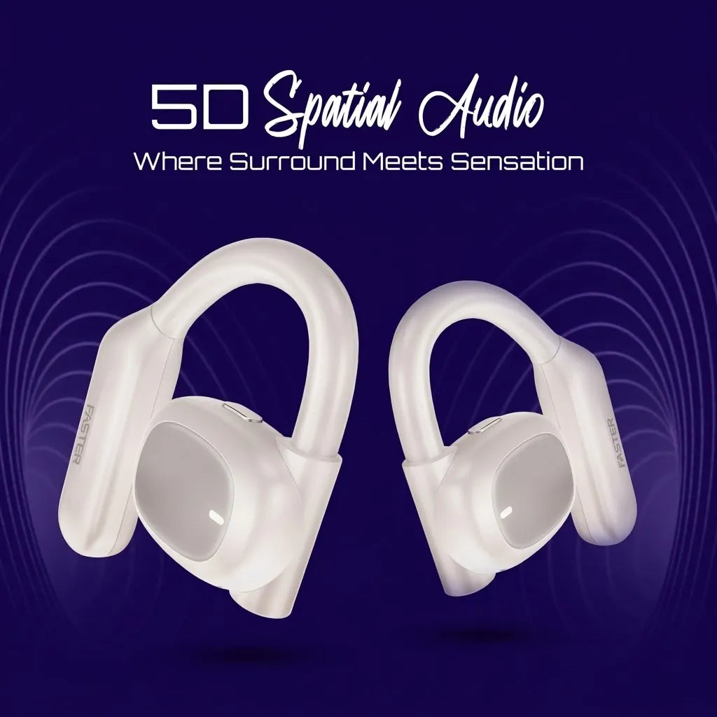 Faster FBT-110 Arc X | Wireless Audio, Blue Finish & Portable Design