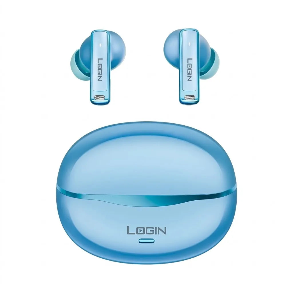Login L-219 Orbix TWS Earbuds with ANC, Quad-Mic ENC & Custom EQ