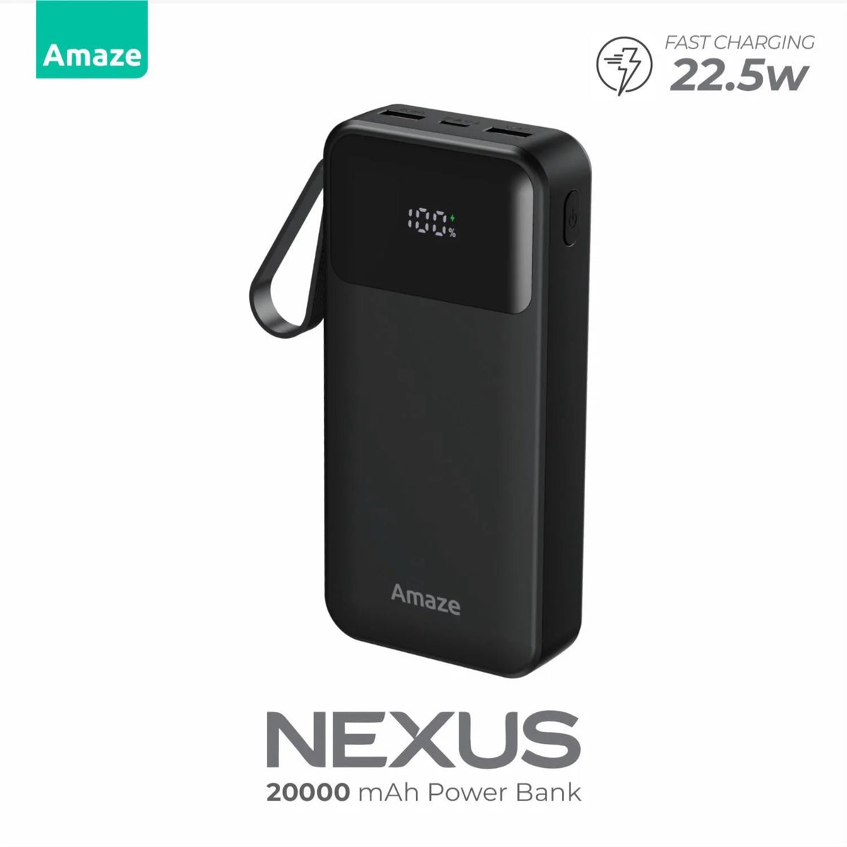 Amaze A232 Nexus 20000MAH Power Bank 22.5W