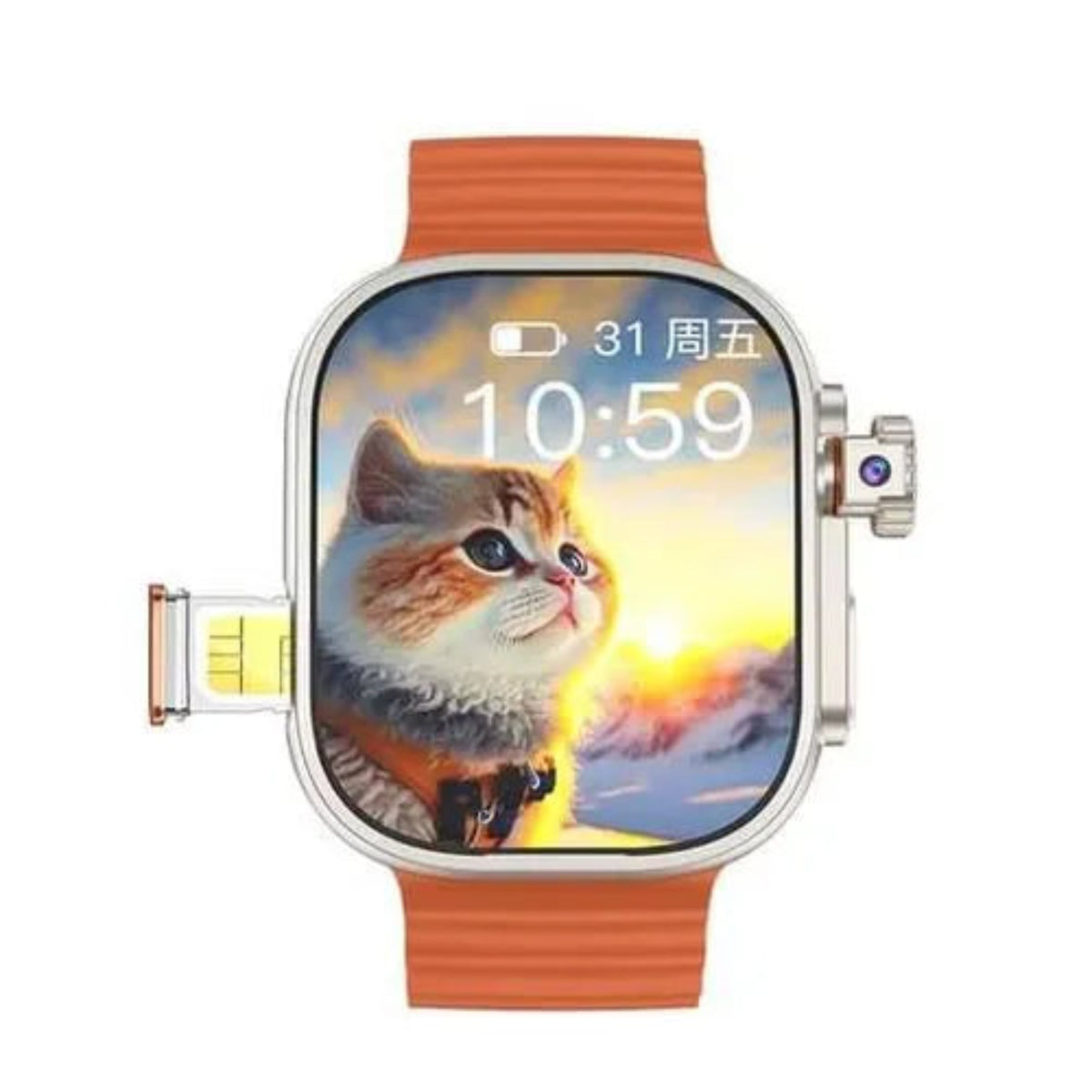 Telzeal TC41 Amoled Smart Watch 4G Sim Supported