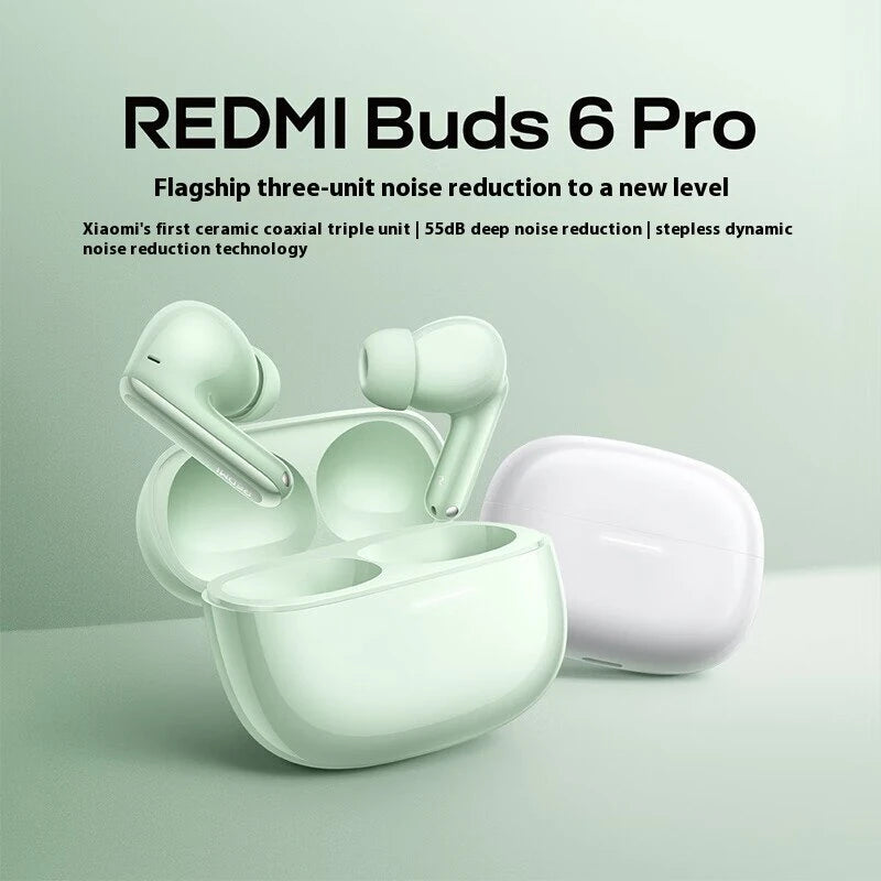 Redmi Buds 6 Pro Wireless Earbuds With ANC High-Res Audio