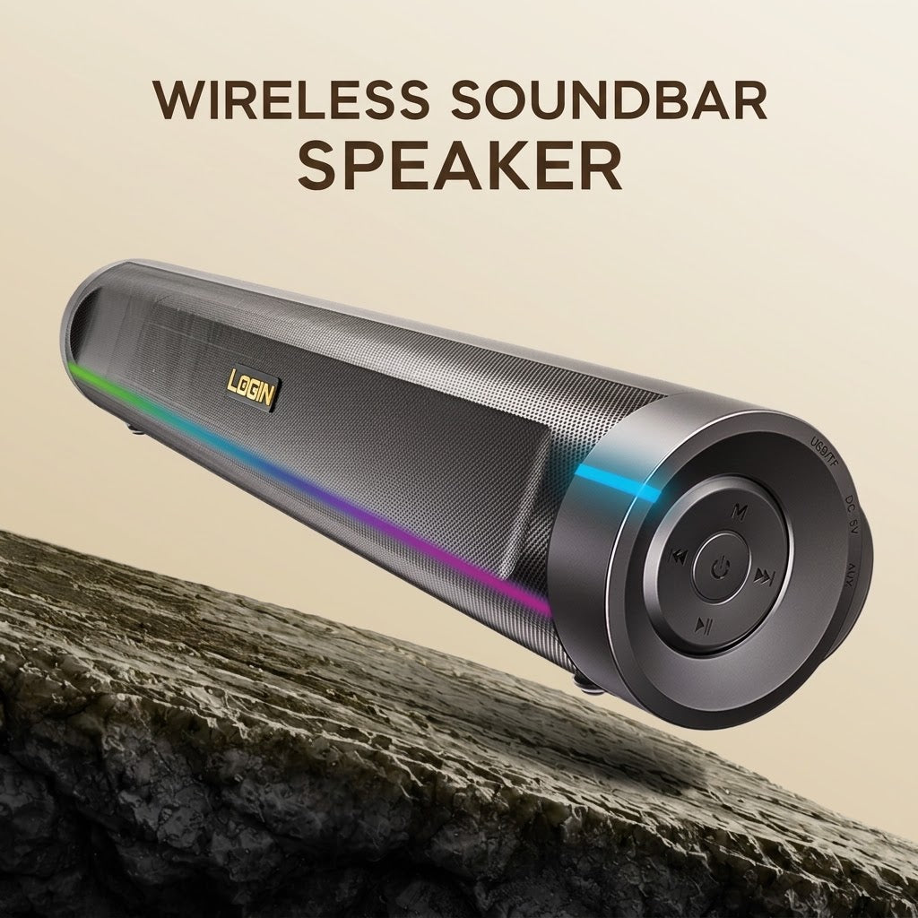 Login L-270 Predox Soundbar – 20W RMS, Wireless Audio & Three EQ Modes