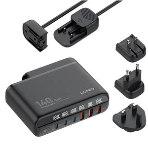 Ldnio 140W GaN Super Fast Desktop Charger A6140C