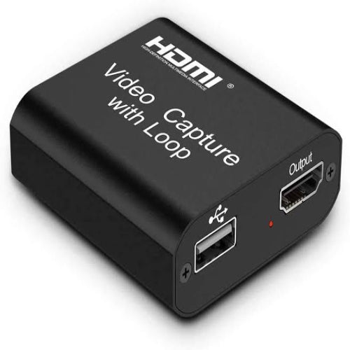 4K HDMI Capture Card for video recording streaming and high quality display capture