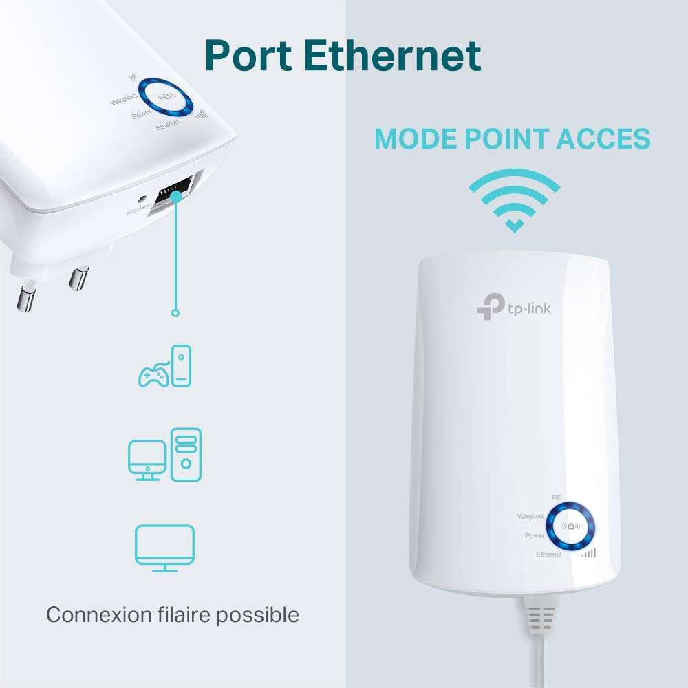 TP-Link TL-WA850RE 300Mbps Universal Wi-Fi Range Extender