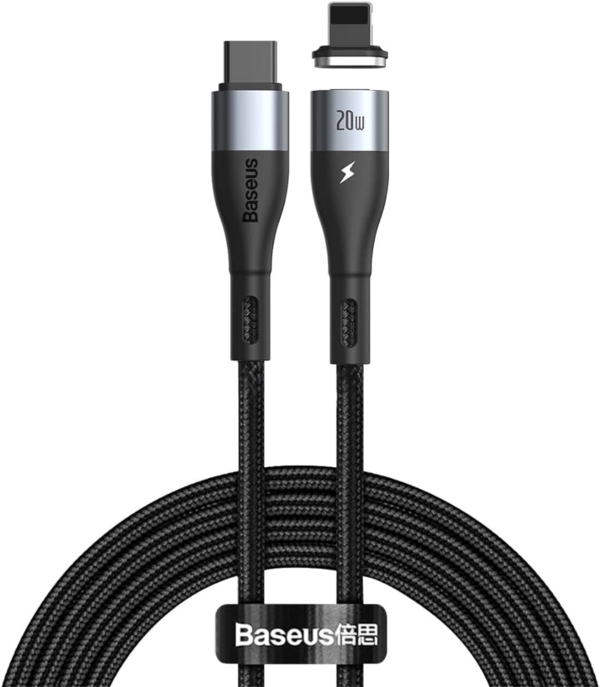 Baseus Zinc Magnetic Safe Cable Type-C IPhone 20W Price in Pakistan