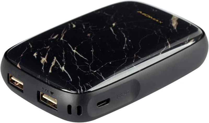 Momax IP61 iPower Art 9000mAh Power Bank Black
