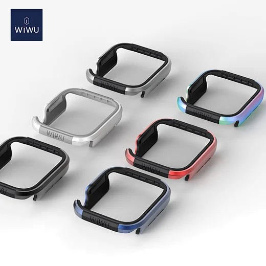 WIWU Shockproof Aluminum Alloy Watch Case Protective Case 40-45mm