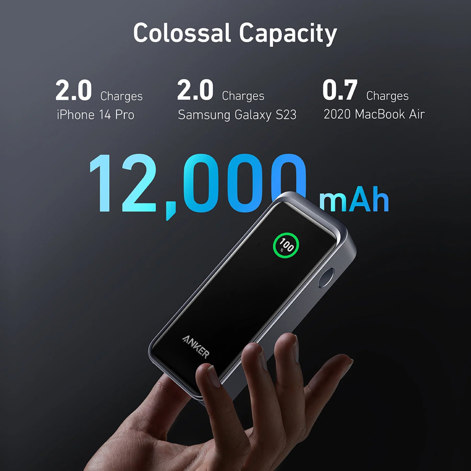 Anker Prime 12,000MAH Power Bank 130W
