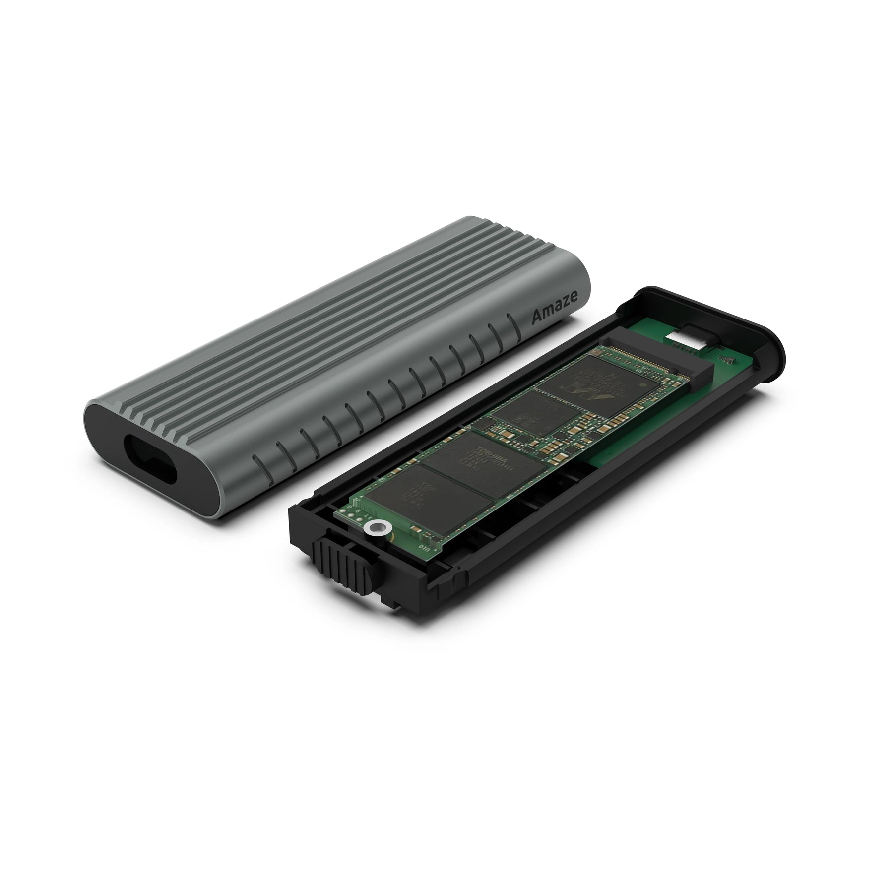 Amaze A225 Prime Edition – M.2 NVMe & SATA SSD Enclosure