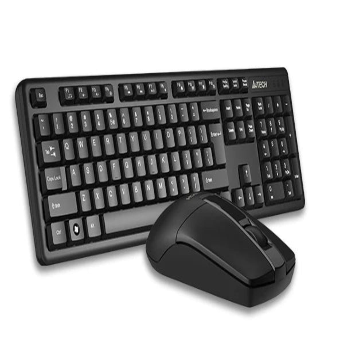 A4TECH 3330NS Multimedia Keyboard + G3-330NS Silent Click Mouse Combo Price in Pakistan | Dynsol.pk