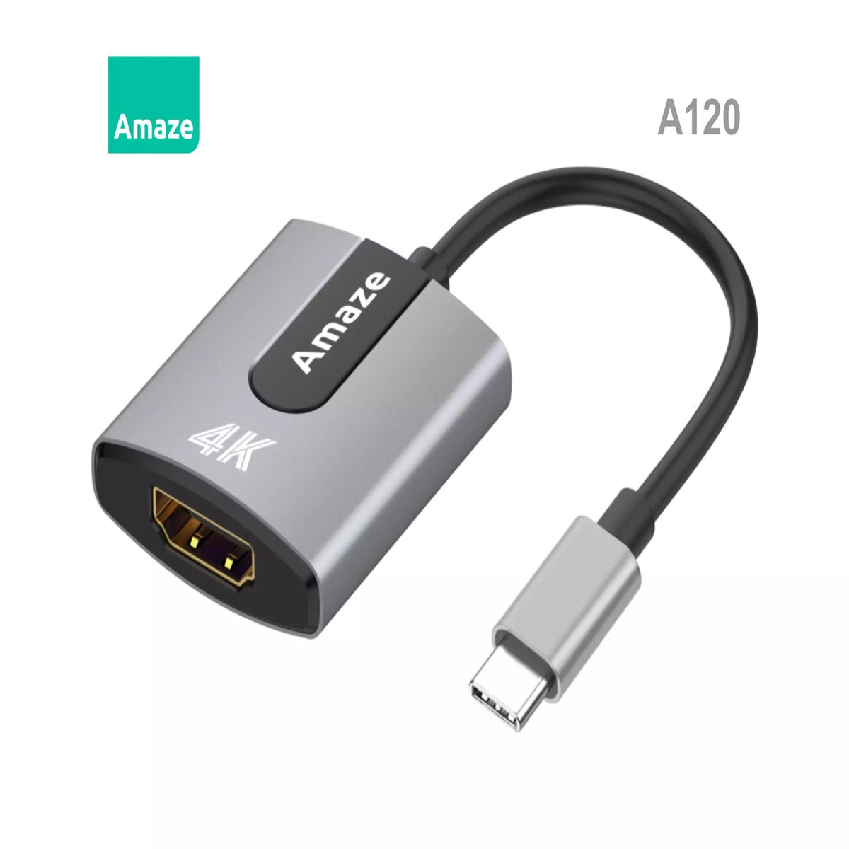 Amaze A120 Type-C to HDMI Adapter 4K@30Hz | Best Price in Pakistan | Dynsol.pk