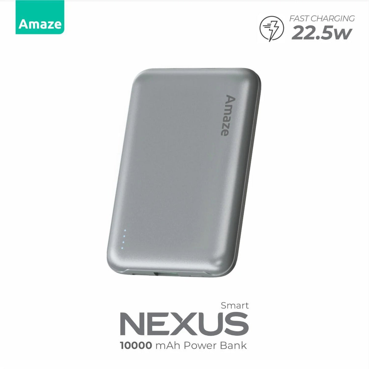Amaze A235 Nexus Smart 10,000mAh Power Bank 22.5W | Best Price in Pakistan | Dynsol.pk