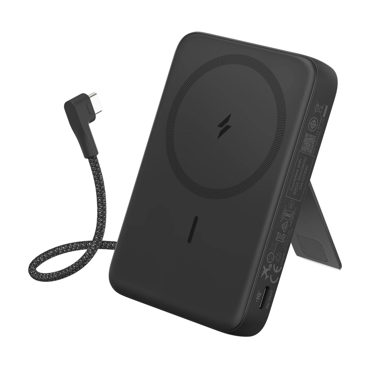 A1685 Anker Zolo Power Bank 10k,Magnetic,Built-In USB-C Cable