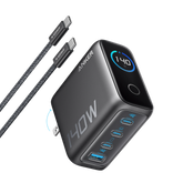 Anker B2697 Laptop Charger (140W, 4-Port, PD 3.1) with USB-C Cable