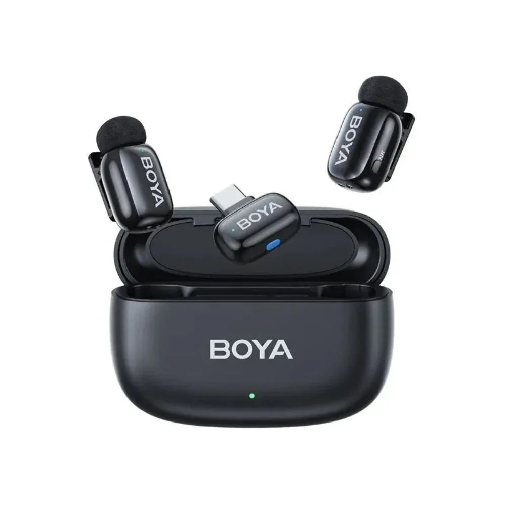 BOYA Mini 14 Dual Wireless Microphone Type‑C Edition – Best Price in Pakistan | Dynsol.pk - dynsol