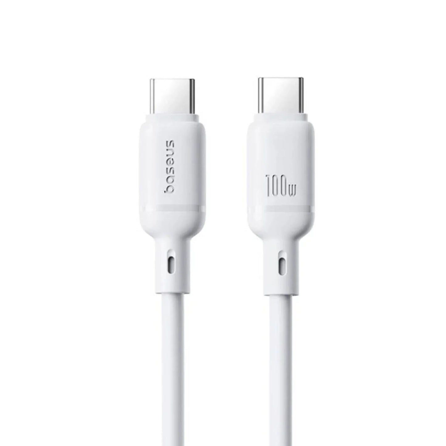 BASEUS Silky Series Fast Charging Cable Type-C to Type-C – 100W (1M / 2M) - dynsol