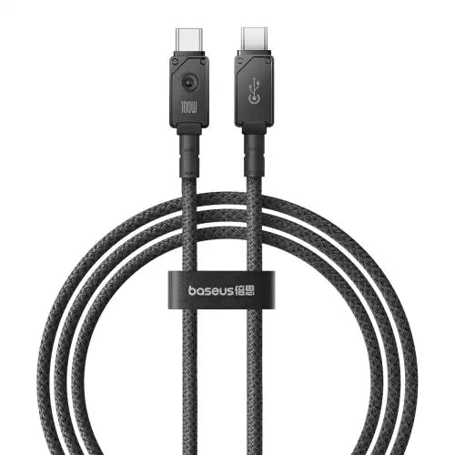 Baseus Unbreakable Series Fast Charging Data Cable Type-C to Type 100W Cluster Black 1M