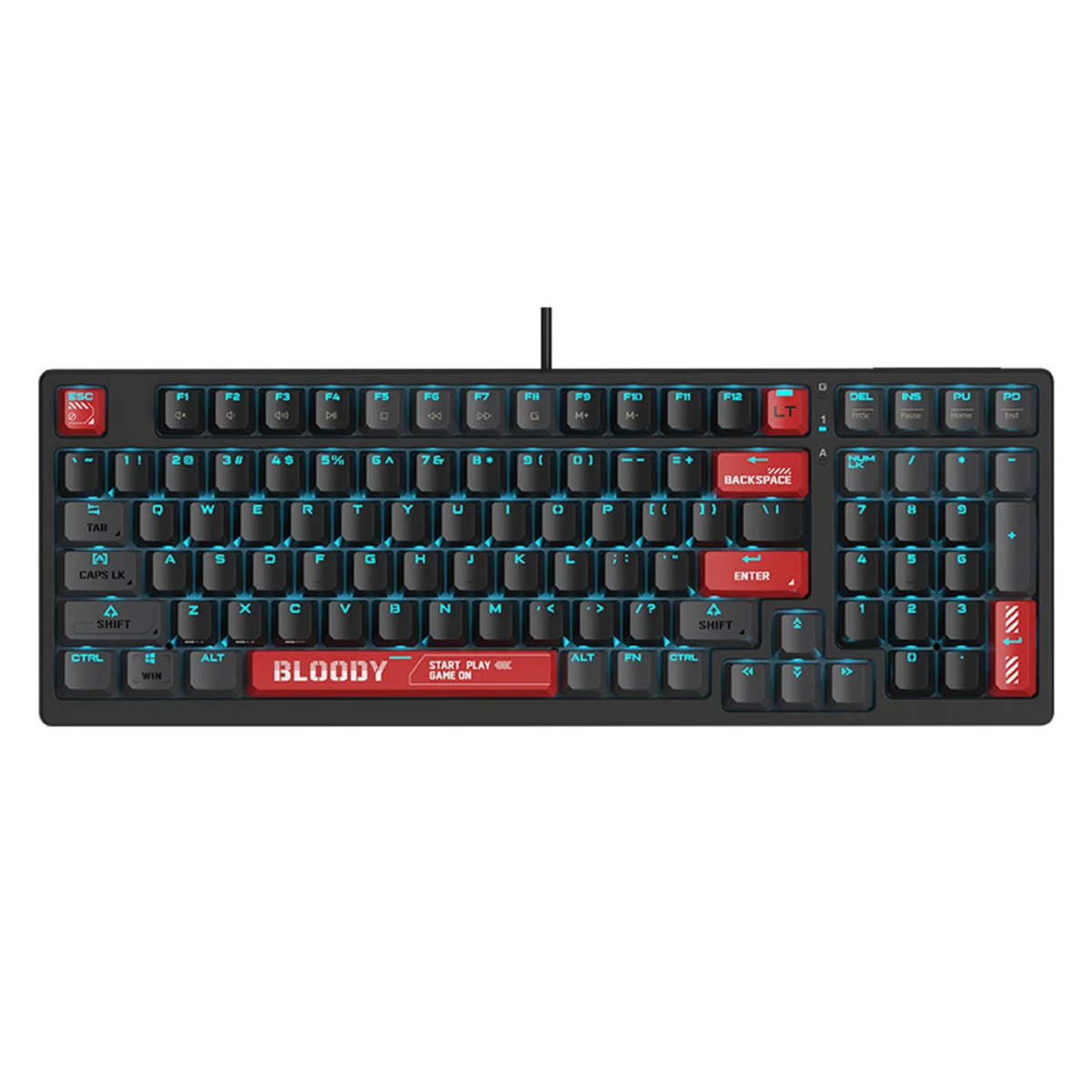 Bloody Gaming AT98 Alpha Mechanical Keyboard Red Switch Price in Pakistan | Dynsol.pk