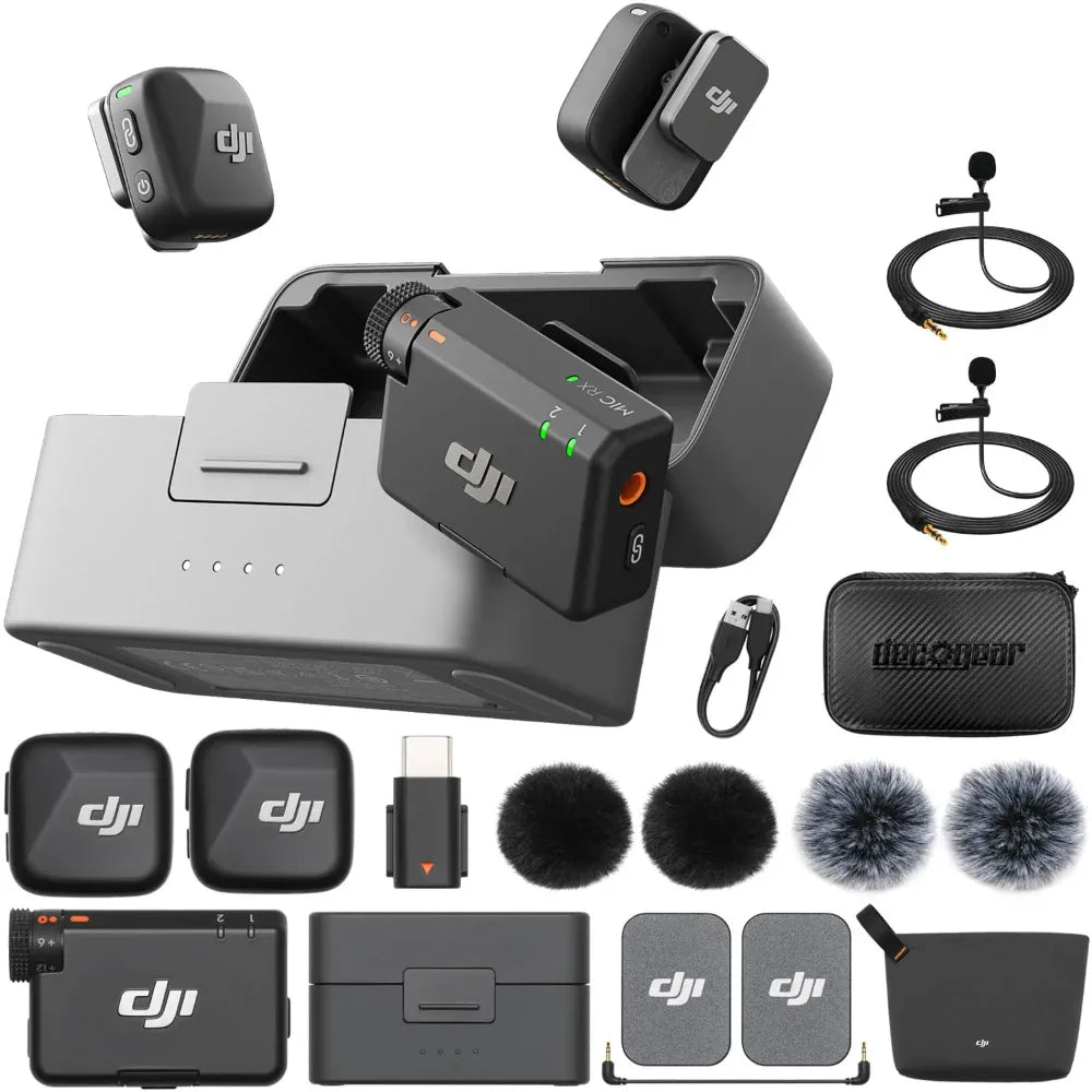 DJI Mic Mini (2 TX + 1 RX + Charging Case) – Price in Pakistan at dynsol.pk - dynsol
