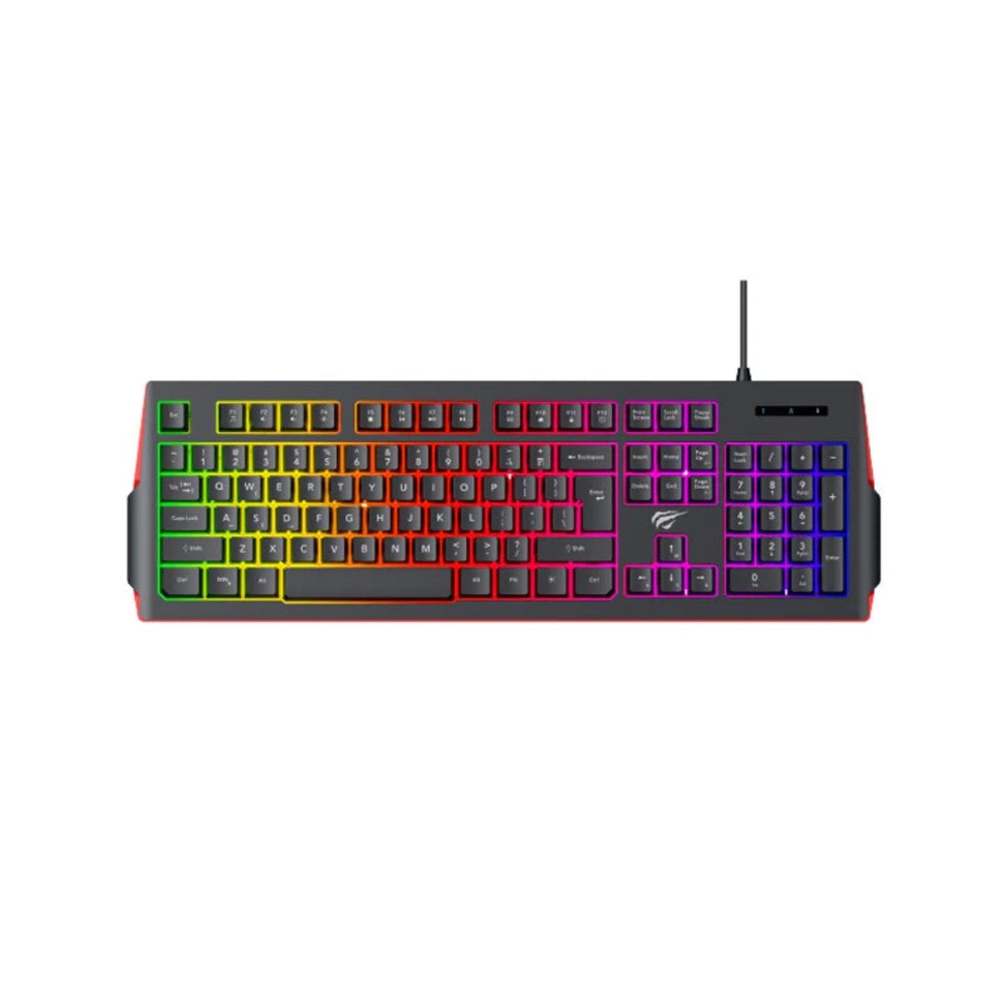 Havit KB866L RGB Membrane Gaming Keyboard Best Price in Pakistan | dynsol.pk