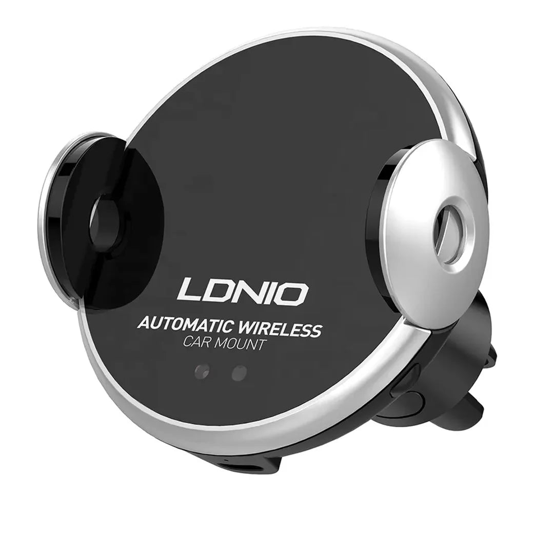 🔌 LDNIO MA02 – 15W Wireless Car Charger with Auto-Clamping Mount