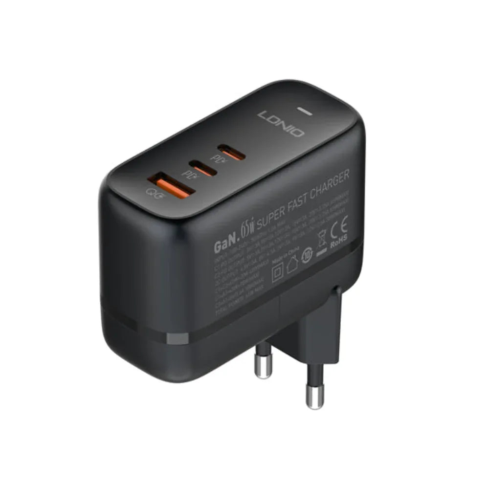 Ldnio 65W GaN Super Fast Charger Q366 Best Price in Pakistan | Dynsol.pk - dynsol