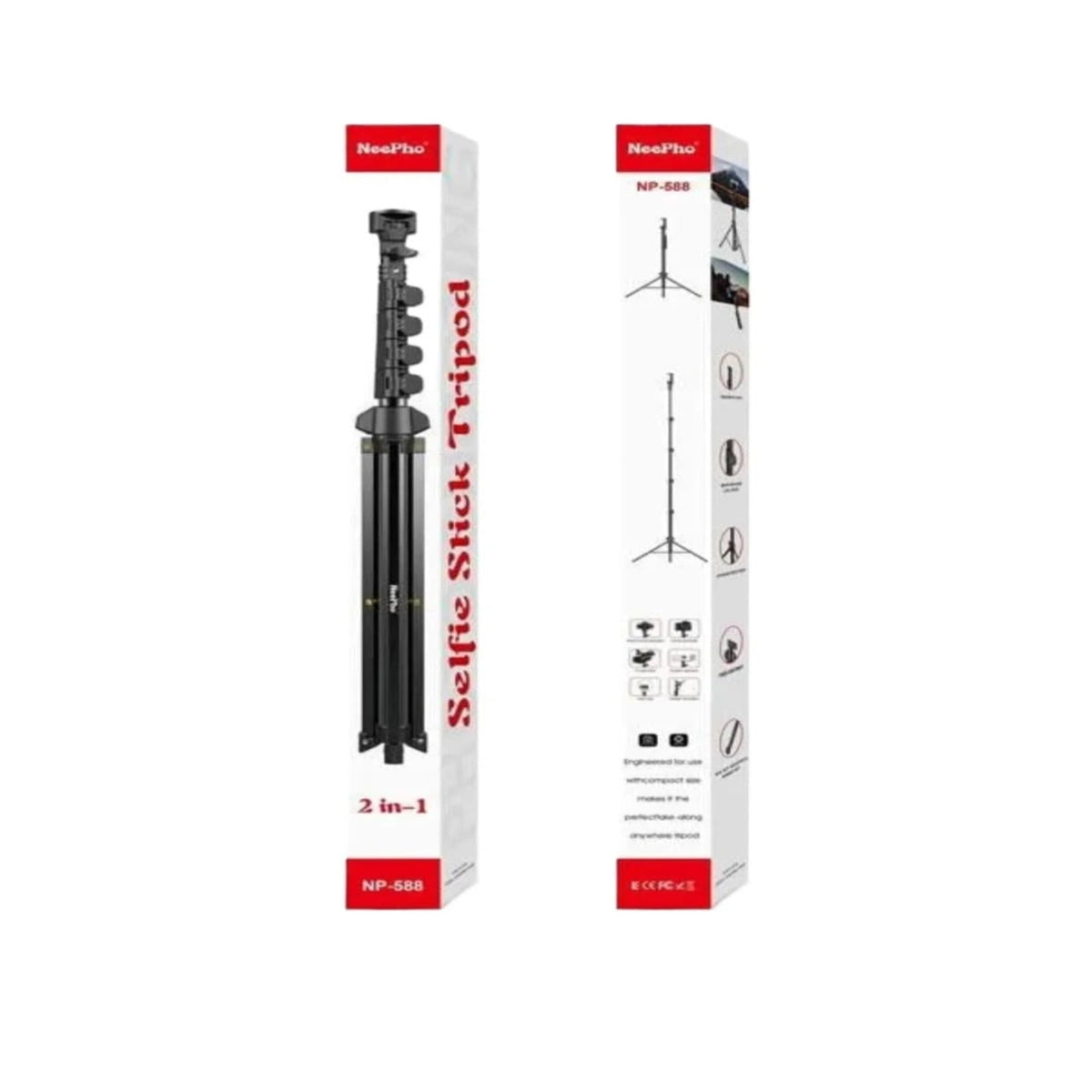 NeePho NP-9988 9 Feet Heavy Duty Light Stand for Photography Strobe Flash Lighting Price in Pakistan | Dynsol.pk