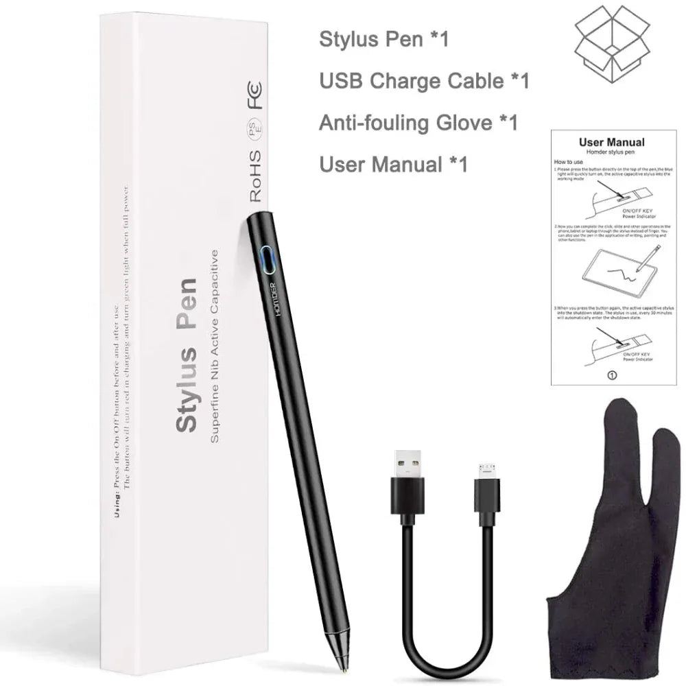 Pencil Superfine Nib Active Capacitive Stylus for iPad – Best Price in Pakistan | Dynsol.pk - dynsol