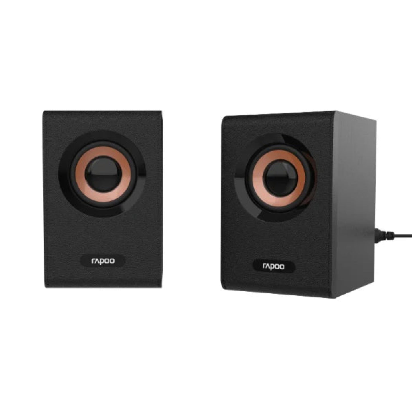 RAPOO A80 Compact Stereo Speaker Black – Best Price in Pakistan | Dynsol.pk