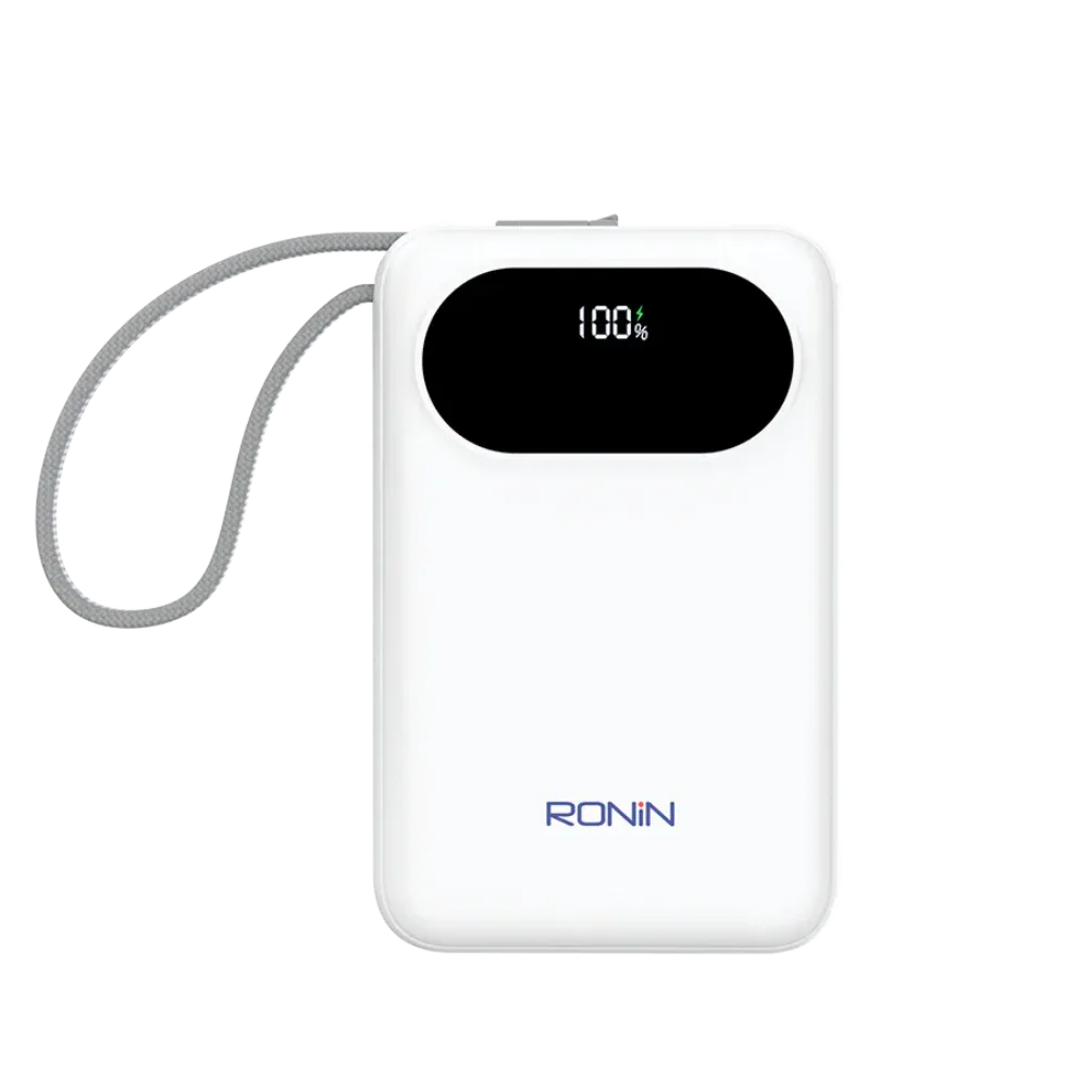 Ronin R-4065 Pulse Mini 10,000mAh Power Bank Price in Pakistan | Compact Fast Charging Power Bank | Dynsol.pk - dynsol