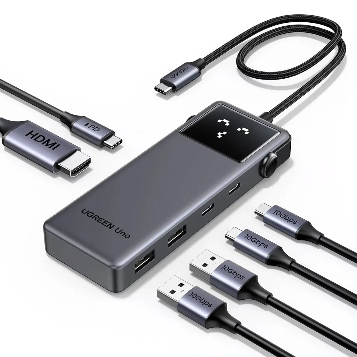 UGREEN 35998 6‑in‑1 USB‑C Hub – Best Price in Pakistan | dynsol.pk - dynsol