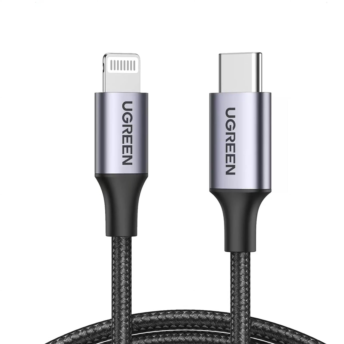 UGREEN 60759 USB C to Lightning Cable (1 Meter) MFi Certification Lightning Cable
