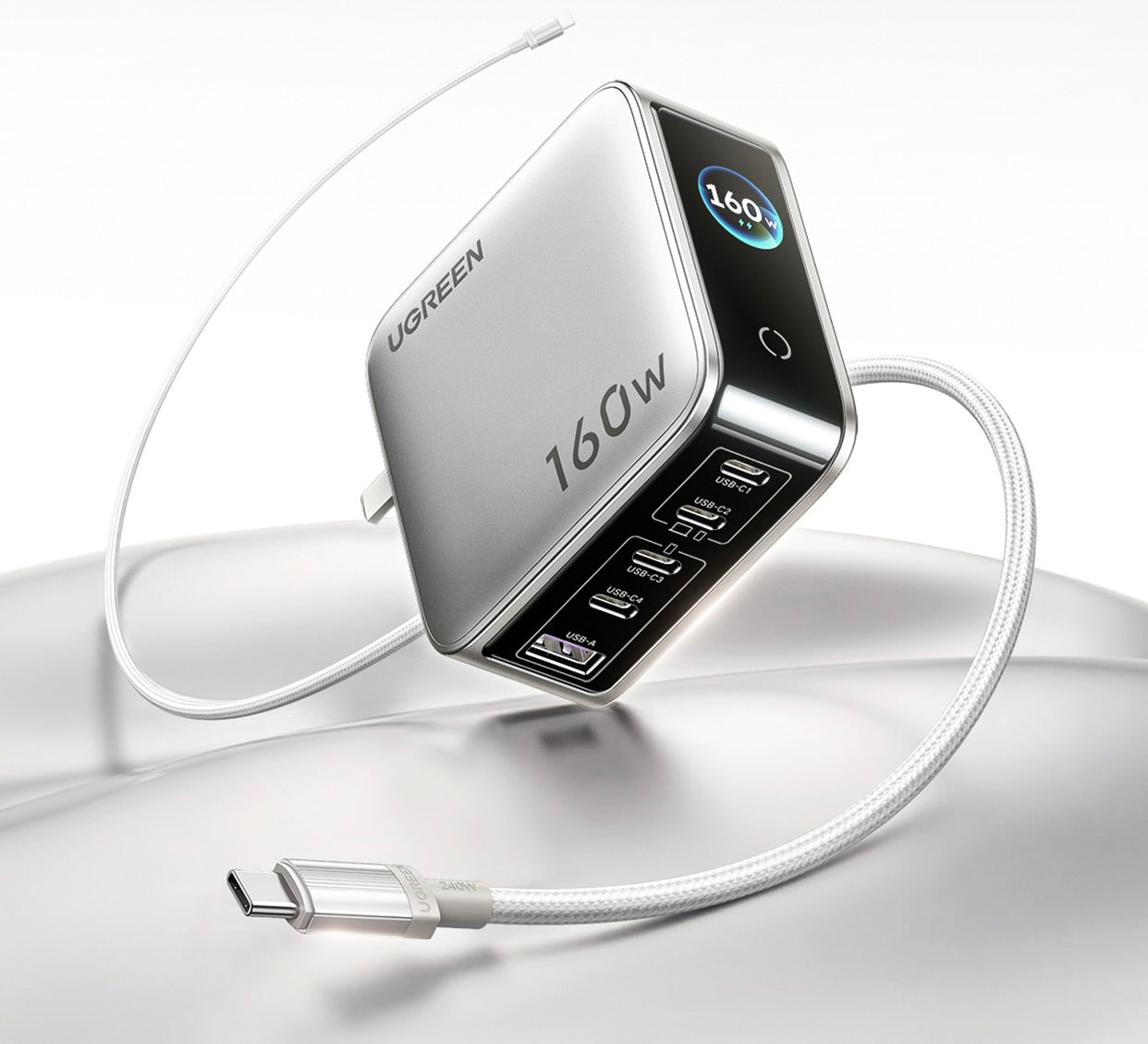 UGREEN 160W Nexode Pro 5-Port GaN Fast Charger (X774) Price in Pakistan | dynsol.pk