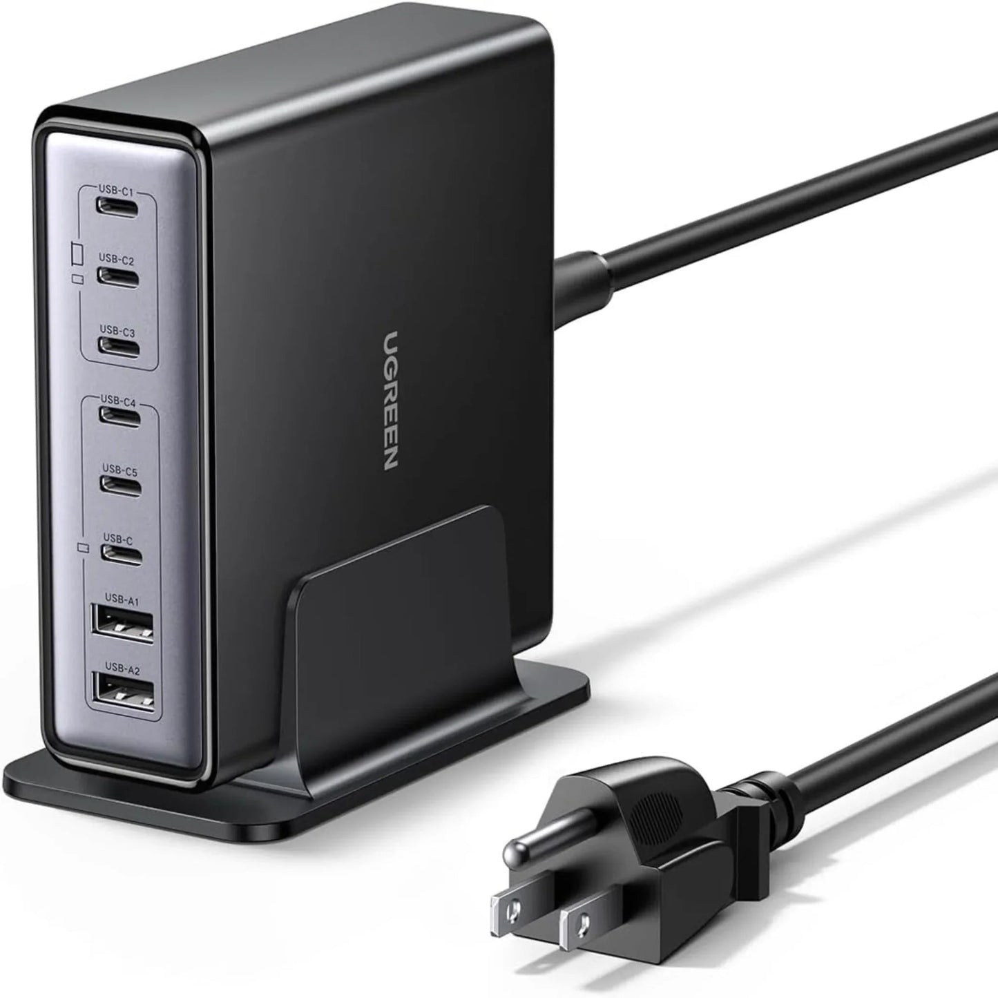UGREEN 55763 200W 8-Port (6C+2U) GaN Desktop Adapter Price in Pakistan | Dynsol.pk - dynsol