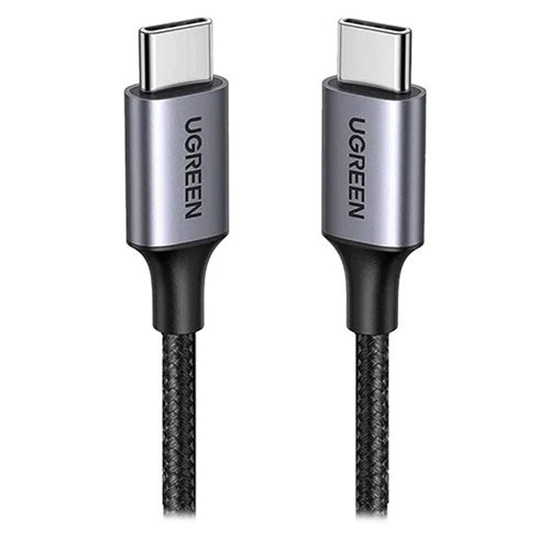 Ugreen US161/50751 USB 3.1 Gen 1 Type-C Male to Male 60W PD Fast Charge & 5Gbps Data Cable 1.5M
