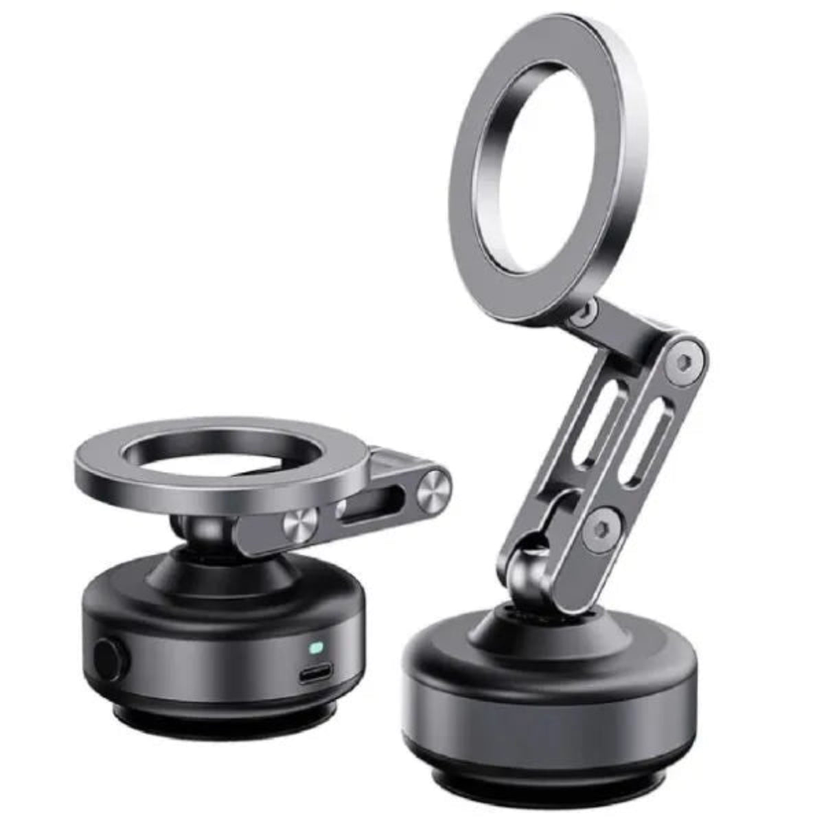 GOJI G12 Vacuum Magnetic Vacuum Phone Holder Vacuum 360 Degree Rotation and Super Strong Magnetic