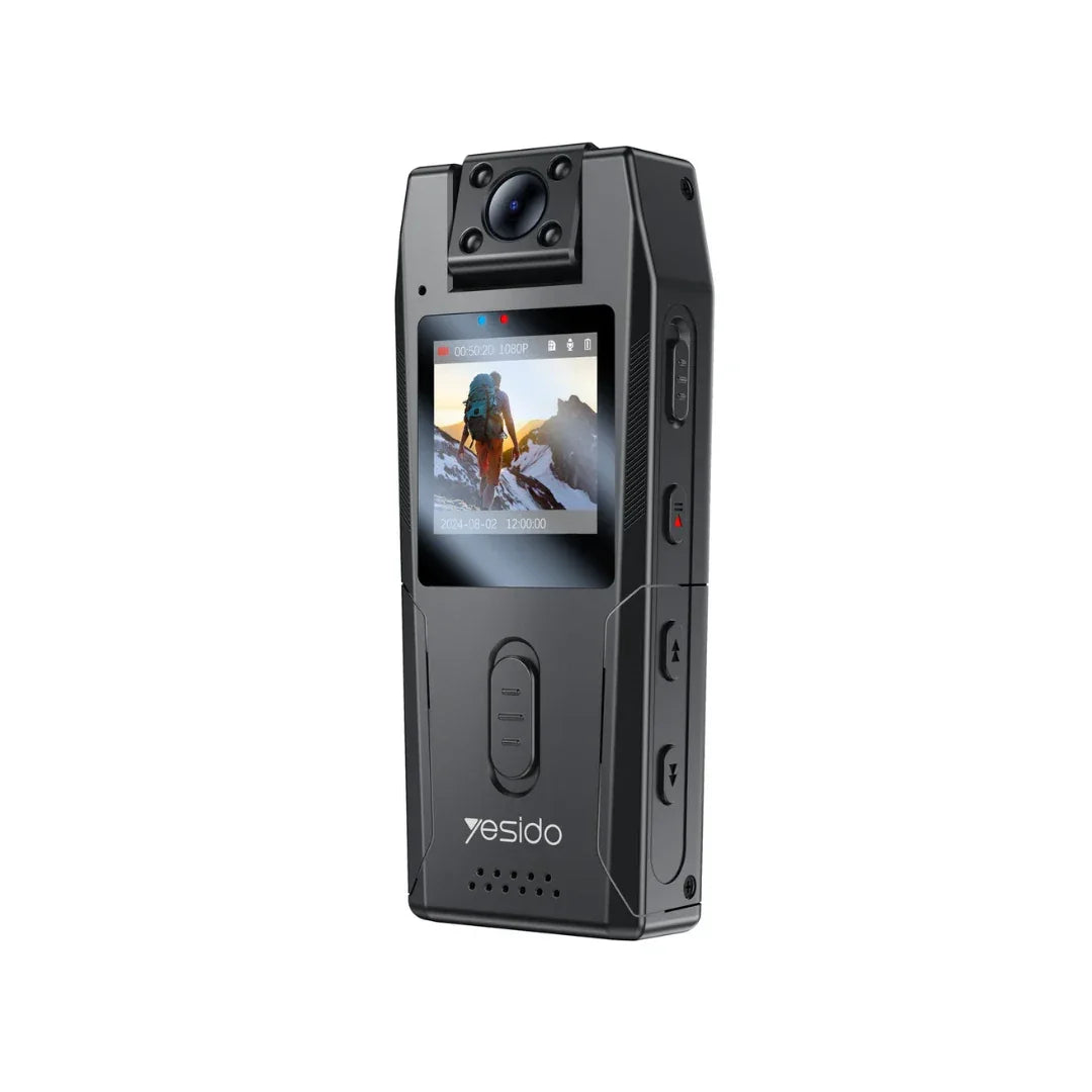 Yesido KM25 Body Camera 1.3-inch Screen 180 Rotating Body Camera | Best Price in Pakistan | dynsol.pk - dynsol