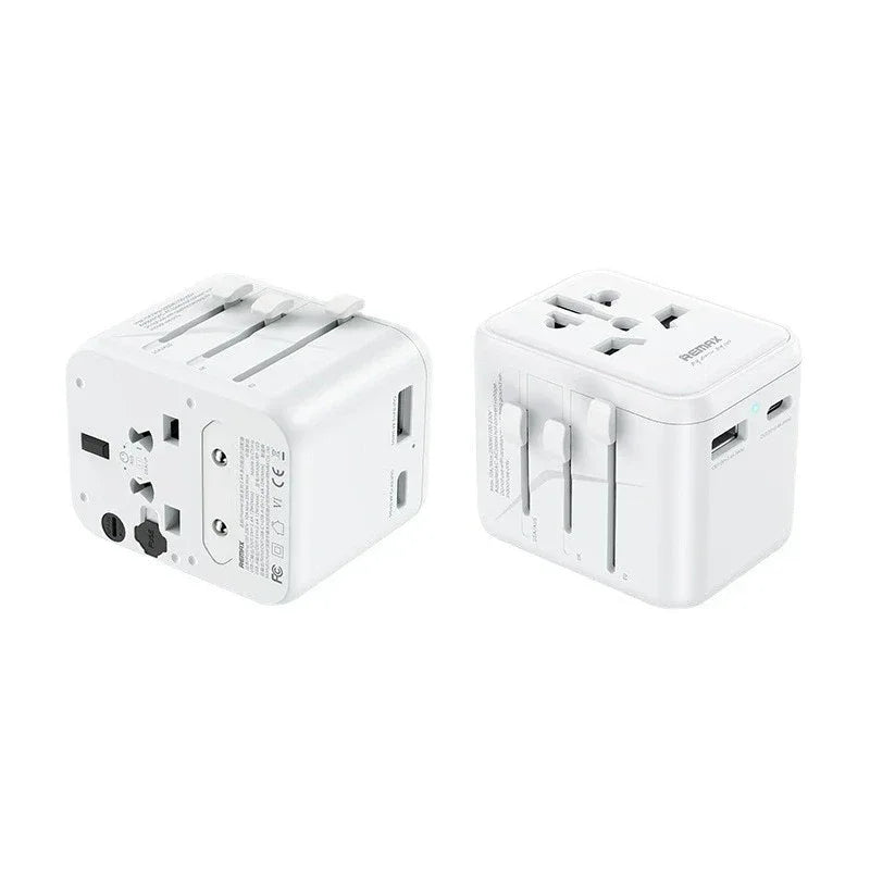 Remax RP-U23 UK.EU.US.AU. Output Type-C + Usb Charger - dynsol