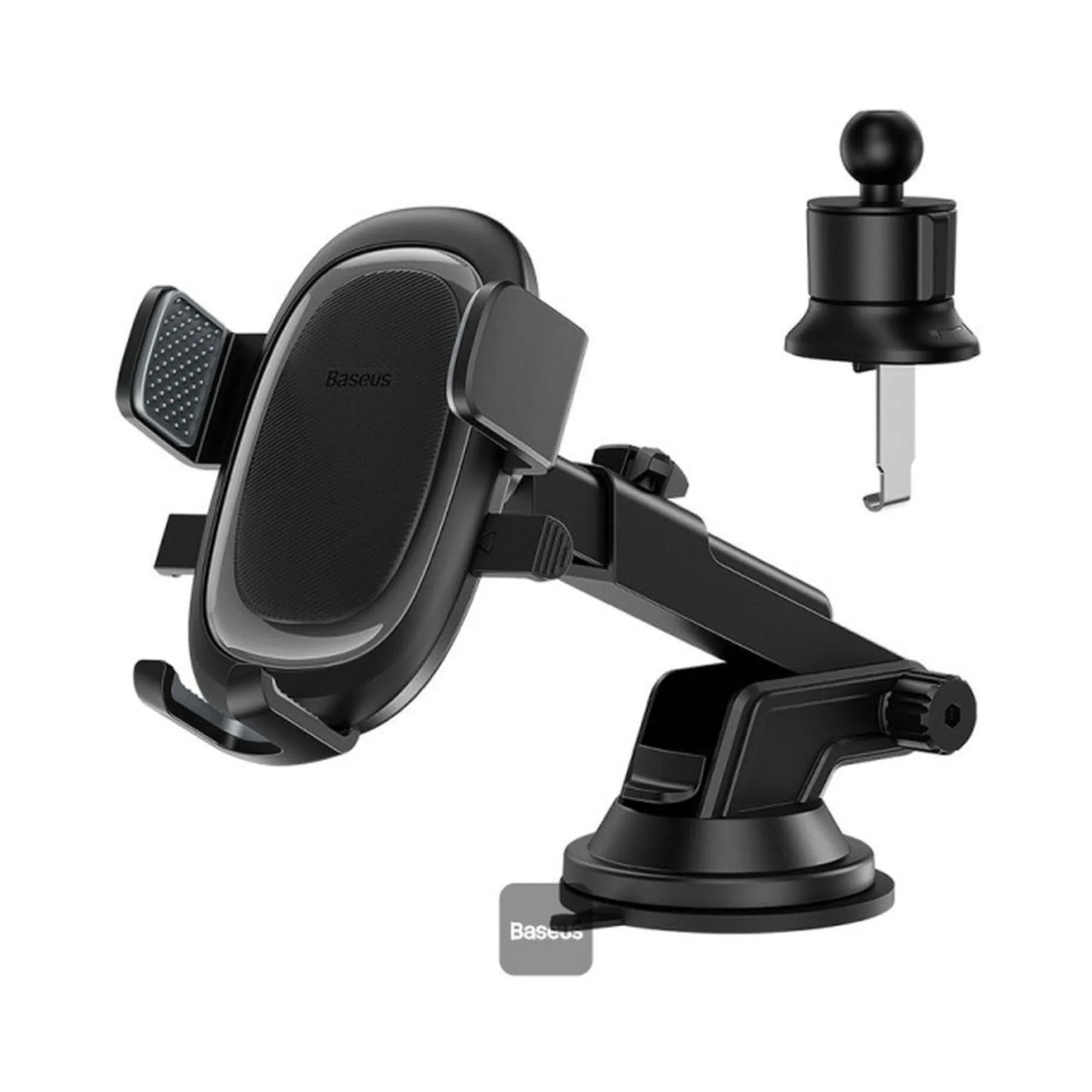 Baseus UltraControl Pro Series Clamp-Type Car Holder Set Cluster Black - dynsol