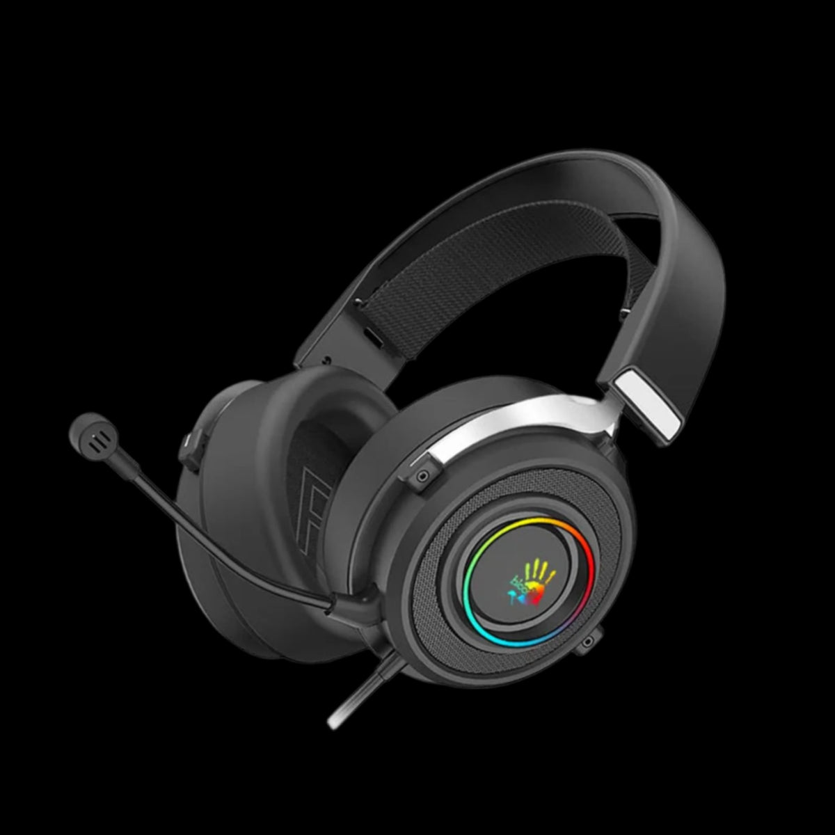 A4Tech G535 Black+SIL USB RGB 7.1 HIFI Bloody Gaming Headset