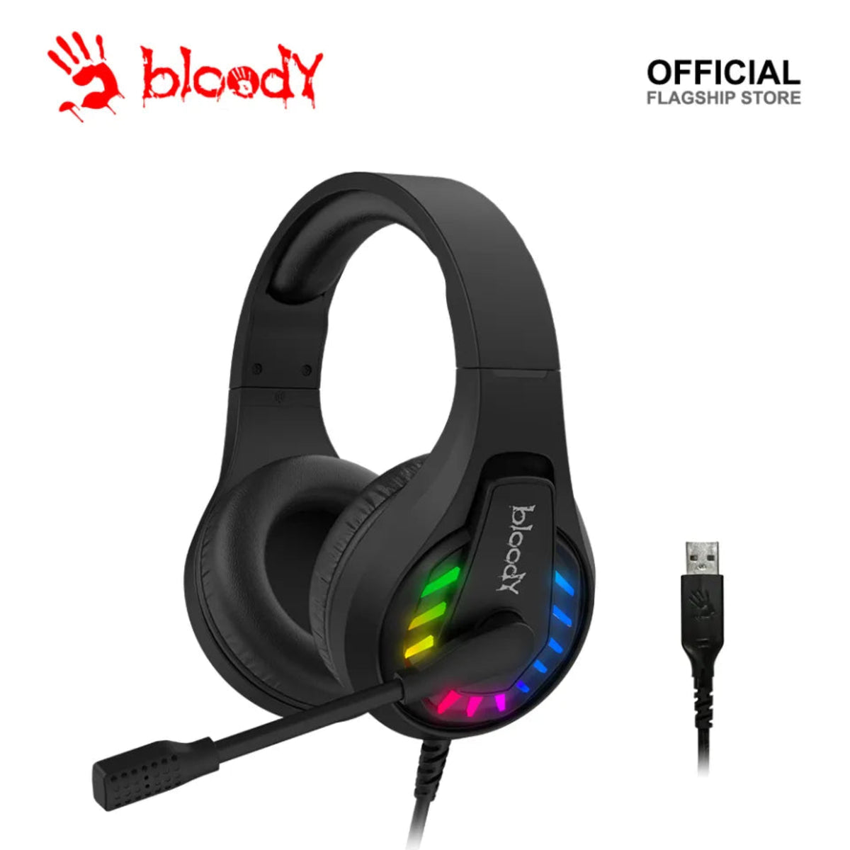 Bloody G230 Virtual 7.1 Surround Sound USB Gaming Headset