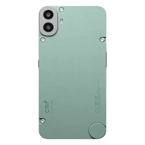 CMF Phone 1 mint green rear panel with dual camera design